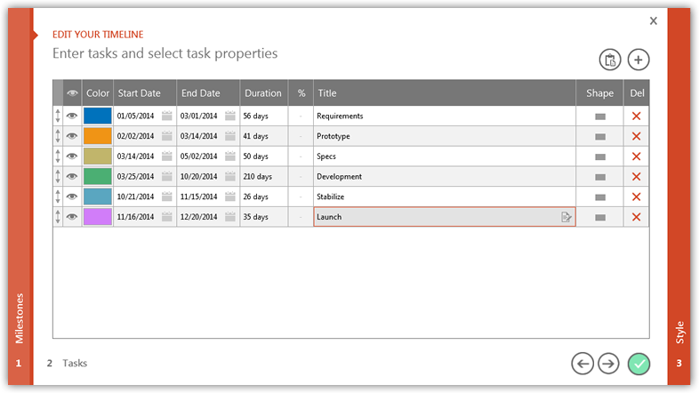 Project management software for PowerPoint